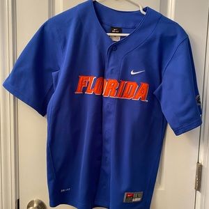 Florida Gators NIKE Youth Baseball Jersey  L (fits women S)